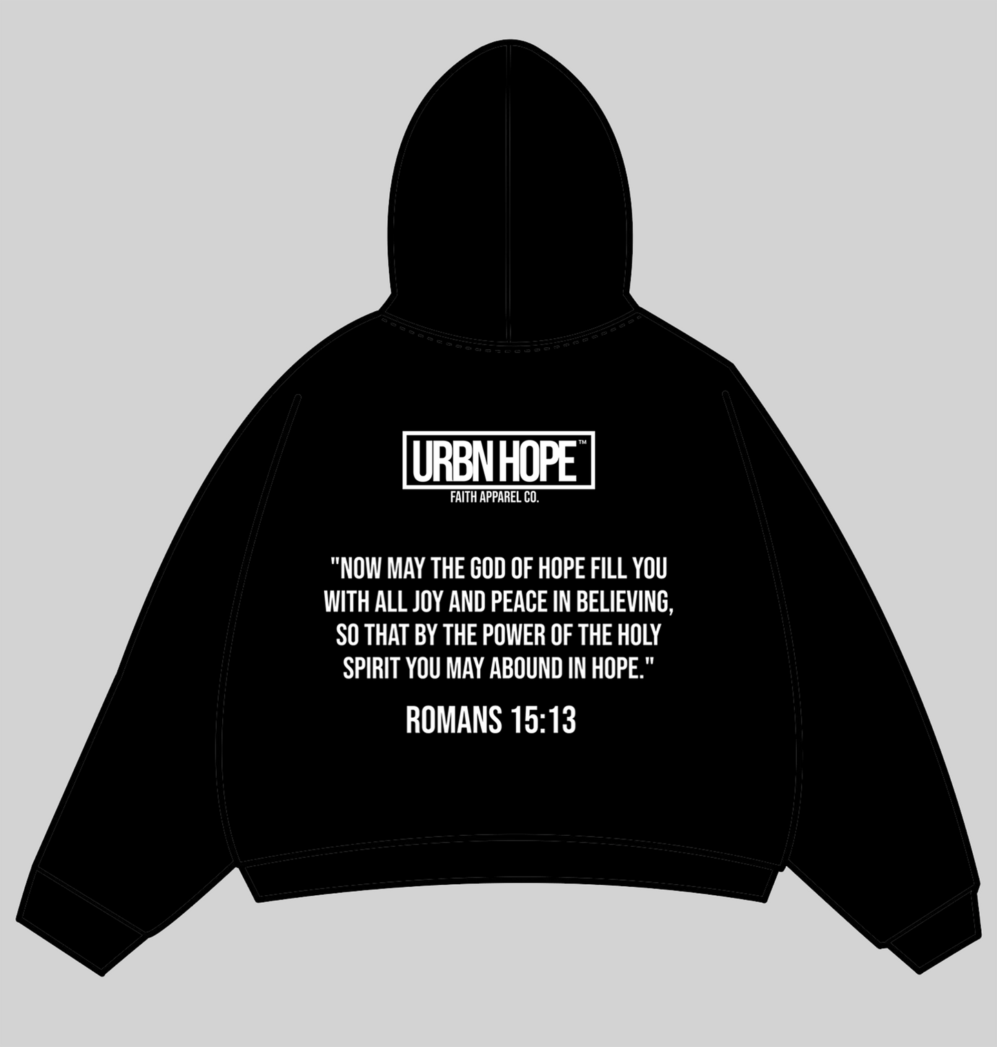 LOVING JESUS PUFF PRINT HOODIE