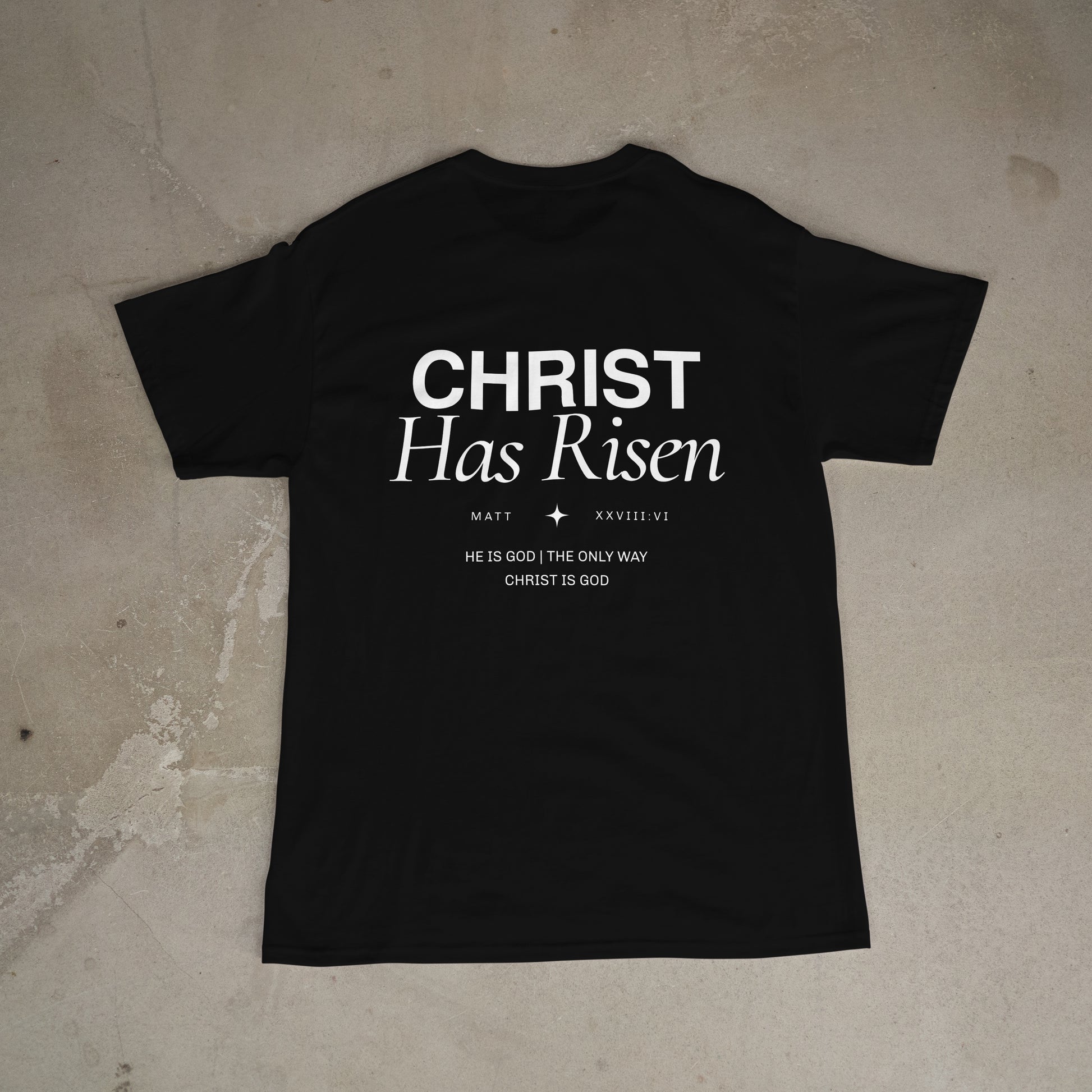 Christ Has Risen Puff Print