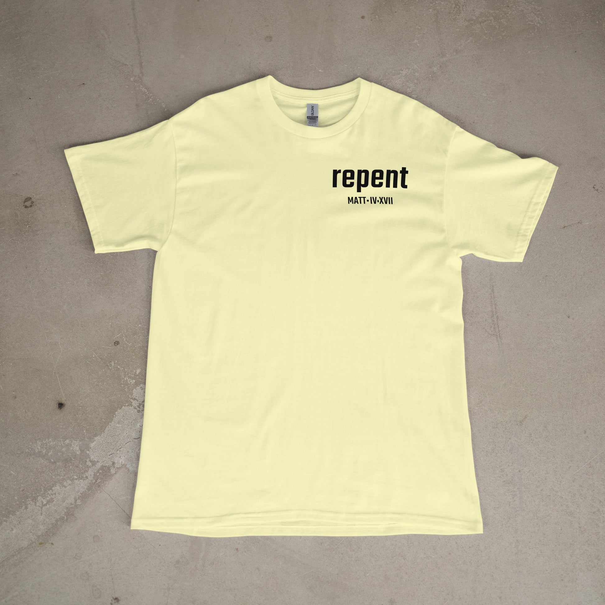 Repent T-Shirt Puff Print