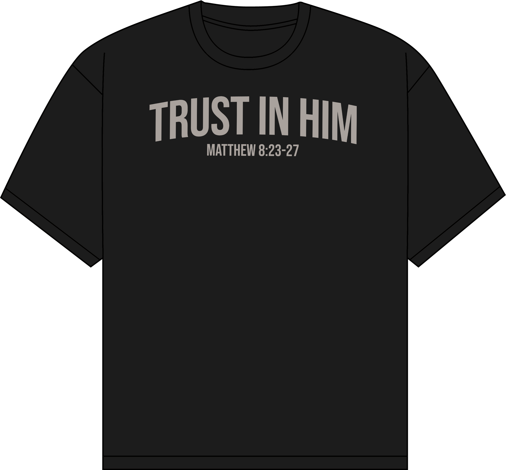 Oversized Trust In Him Shirt